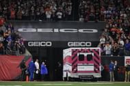 Damar Hamlin taken off during Buffalo Bills v Cincinnati Bengals